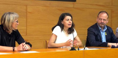 La regidora Salmerón ha presidit l'acte de lliurament de diplomes del projecte TIL.