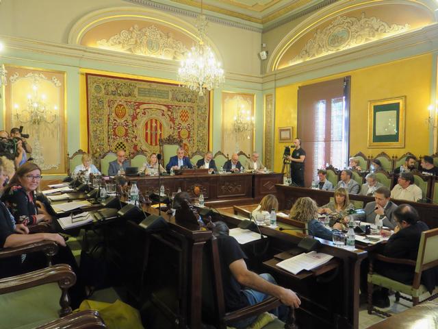 El Ple de l'Estat de la Ciutat ha tingut lloc avui al Saló de Plens de la Paeria