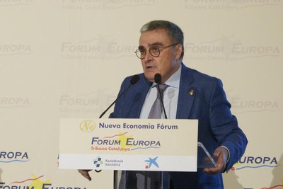 El paer en cap, Àngel Ros, ha remarcat el paper de les ciutats per contribuir a resoldre la crisi política a Catalunya..