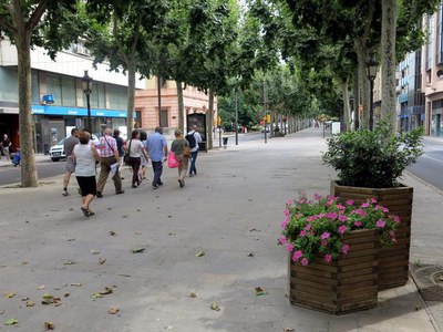 Els veïns poden donar la seva opinió sobre els usos i serveis que ha de tenir aquest cèntric carrer.