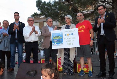 La Milla Solidària ha estat a benefici de Down Lleida.