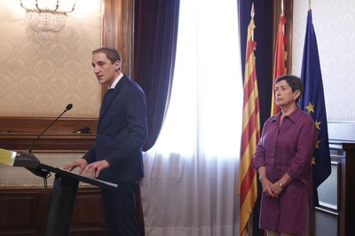Jose Crespín ha pres possessió del càrrec oferint diàleg i col·laboració a la resta d'institucions del territori.