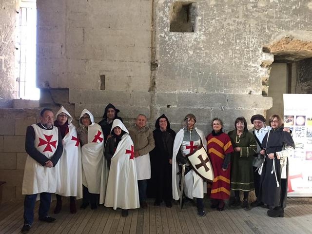 La visita de “Templer per un dia” permet conèixer el castell com si es fos un templer i endinsar-se en el coneixement sobre la comunitat templera