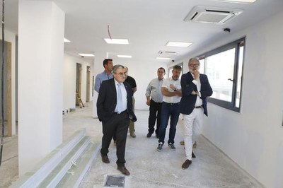 L’edifici de Mercolleida guanya 1.550 m2 per a oficines amb les obres de rehabilitació.
