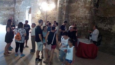 Al final de les visites, hi ha degustació i obsequi de galeta templera.