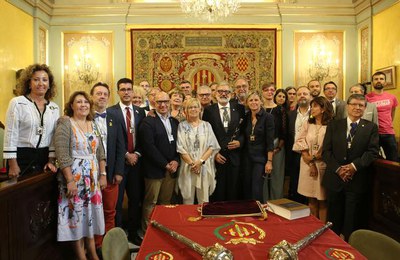 Foto de tots els regidors que conformen actualment la Paeria.