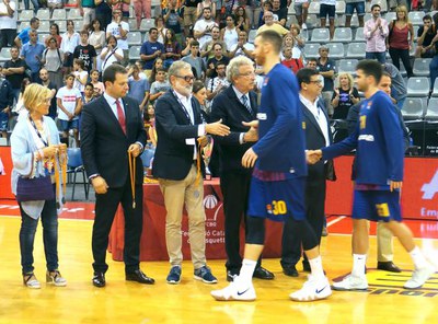Claver, un dels destacats del Barça en la final.