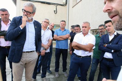 El clavegueram de Sucs guanya en capacitat per assumir els efectes dels aiguats..