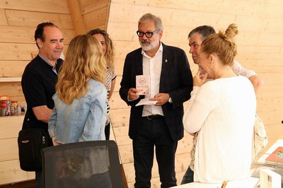 La presentació del programa d'actes ha tingut lloc a la Casa de Fusta.