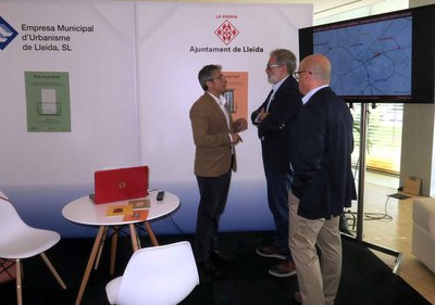 L'Ajuntament de Lleida és present per primera vegada al Saló Immobiliari.