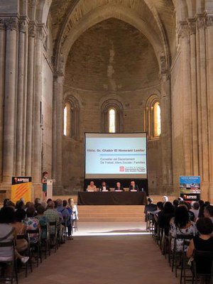 L'acte inaugural ha tingut lloc a la nau central de la Seu Vella.
