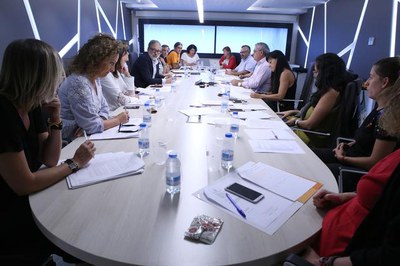 En la trobada s'ha tractat l'elaboració del  II Pla Director de cooperació i solidaritat de l’Ajuntament de Lleida..