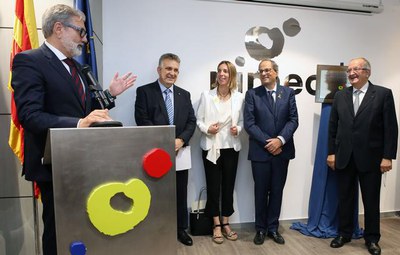 El paer en cap, Fèlix Larrosa, ha mostrat el suport de la Paeria a PIMEC Lleida.