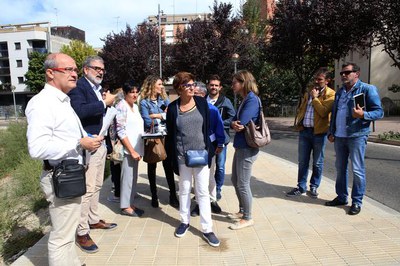 Recorregut pel barri de la Bordeta per avaluar noves actuacions..