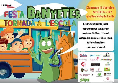 Cartell de la festa d'aquest diumenge.