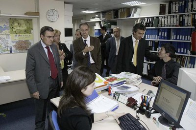 Visita a les instal·lacions de PIMEC. Fotografia: Miquel González (PIMEC).