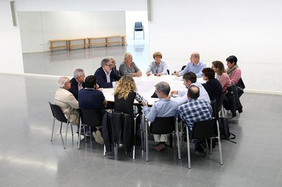 Reunió al Centre Històric dins del programa Barri a Barri.