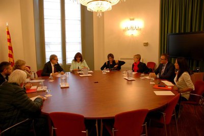 La trobada ha tingut lloc a la seu de la conselleria a Barcelona.