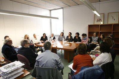 Reunió de treball a la Regidoria de Polítiques per als Drets de les Persones.