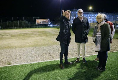 Visita a les instal·lacions de la UE Bordeta.