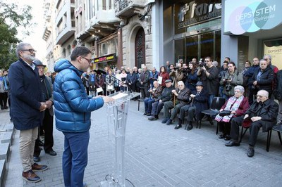 Oriol Bosch, comissari de l'exposició 'Centelles' ha fet el relat dels fets del 2 de novembre del 1937.