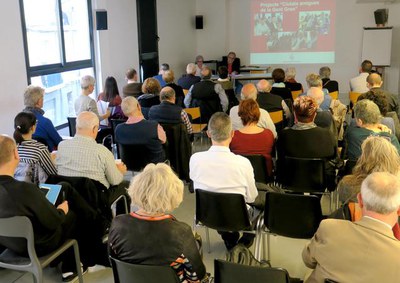 Consell Municipal de la Gent Gran, celebrat aquest divendres al departament de Joventut.