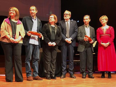 L'acte de lliurament dels premis ha tingut lloc a l'Auditori Enric Granados.