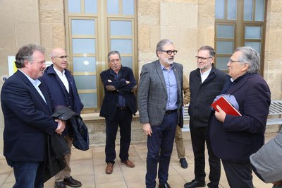 La trobada ha aplegat representants de la societat de diferents àmbits de Lleida i d'Aragó..