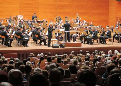La BSUM de Lleida ha acompanyat la cantaora Mayte Martín en el concert "El Amor Brujo", que porta el títol genèric d’una cèlebre obra de M. de Falla.