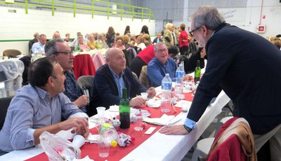 Han estat molts els veïns que li han aprofitat per plantejar diversos temes de ciutat al paer en cap.