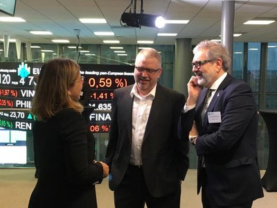 Una empresa de serveis tecnològics amb seu al Parc Científic de Lleida debuta a la borsa paneuropea Euronext Growth, a París.