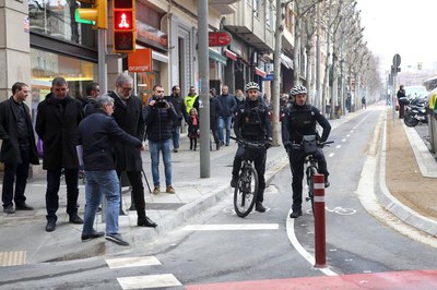 La Paeria finalitza l’eix Nord-Sud del carril bici reforçant la mobilitat alternativa i sostenible.