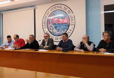 La junta directiva de la Comunitat ha presidit l'assemblea.