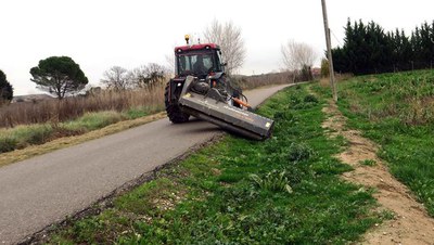 La Paeria ha incrementat considerablement la partida destinada a l'arranjament de camins de l'Horta.