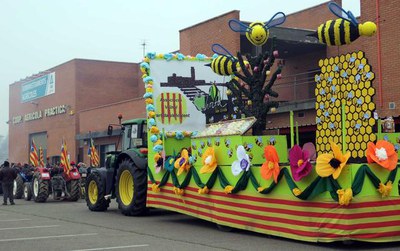 La carrossa de Vallcalent ha estat la guanyadora del concurs d'enguany.