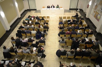 Una panoràmica de l'acte de constitució del Consell General de Cultura..