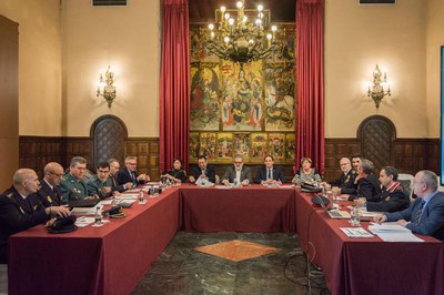 La trobada ha tingut lloc aquest matí al Saló del Retaule.