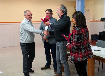 Els regidors José María Córdoba i Dolors López han acompanyat al tinent d'alcalde.