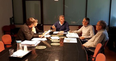 La reunió de constitució de la comissió de gestió de la marca ha tingut lloc aquesta tarda a la seu de la regidoria..