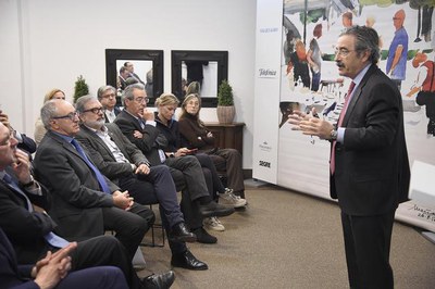 Kim Faura intervé en la Jornada AgroSmart de Lleida..