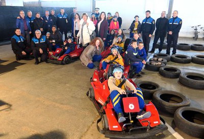 Aquest matí han fet pràctiques al Parc uns alumnes del Col·legi Episcopal.