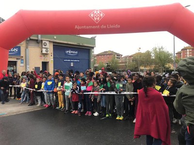 Jornada d’Atletisme s'ha fet a la rambla de La Mercè, amb curses i altres activitats.