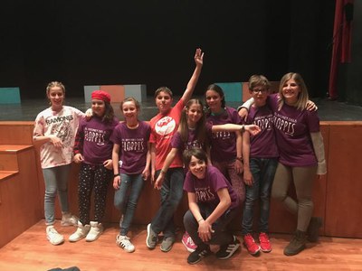 Els actors i actrius de la Petiestable 12 han interpretat El Secret dels Floppis..