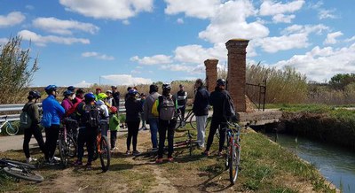 S'han visitat indrets estretament vinculats al riu i les séquies de l'Horta.