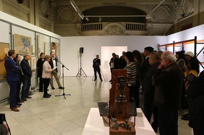 Comencen els actes d'homenatge a Benet Rossell amb la mostra "No pintar-hi res", una selecció del fons de l'artista que s'incorporarà a la col·lecció….