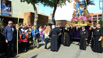 La processó ha començat i finalitzat a l'església de Pardinyes.