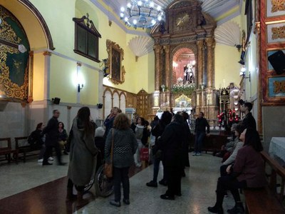 L'Oratori dels Dolors, temple de la confraria amb més de 300 anys d'història.
