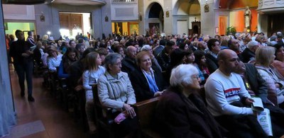 L'Església del Carme fa més de vint anys que acull la Passió de Lleida.