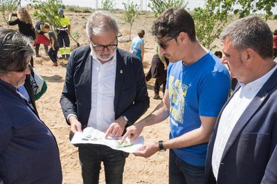 Les obres d’adequació del bosc urbà de Magraners estaran enllestides a finals de mes.