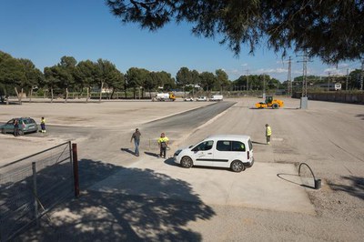 Una panoràmica del nou recinte de les Firetes..